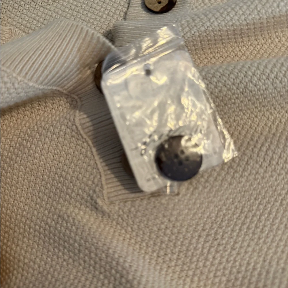 Free People Beige Button-Up Pajama set - Picture 5 of 5